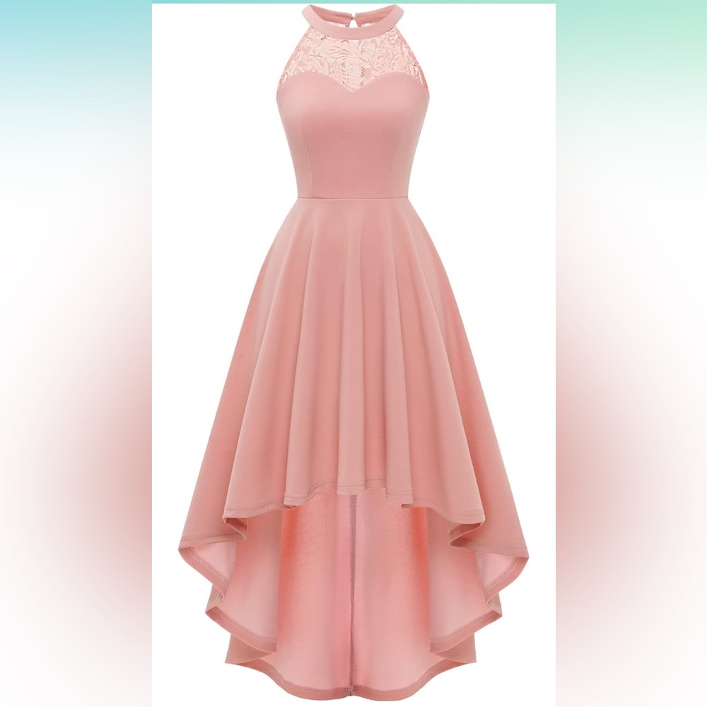 Bridesmaid dress NWOT blush color